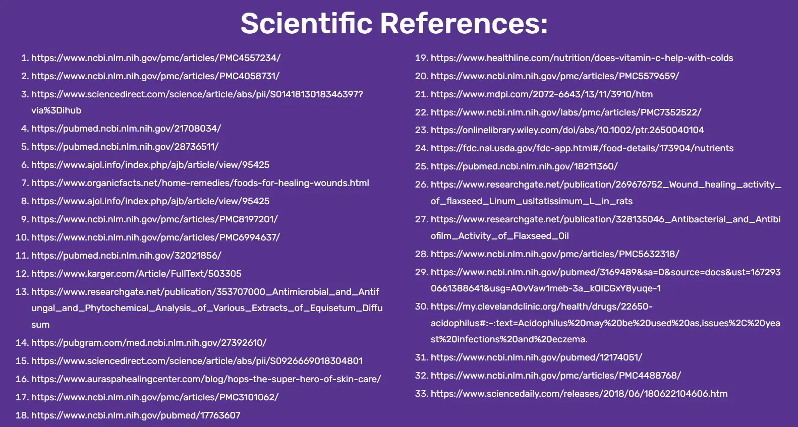 SupraNail Scientific References